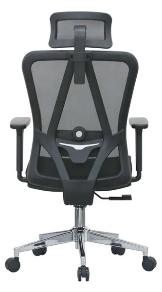 Kancelářská ergonomická židle Neoseat BOROSI — černá, nosnost 150 kg