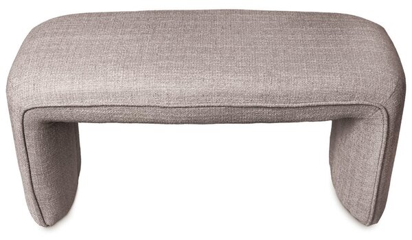 Somcasa Hnědošedá lavice Catania 100 cm