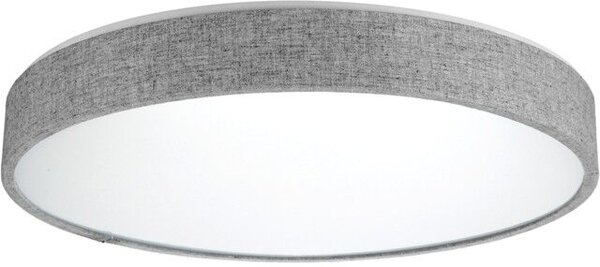 Collodi 48 přisazené svítidlo LED 50W 3390lm 3000-6500K 48cm kulaté IP20, šedé + ovladač