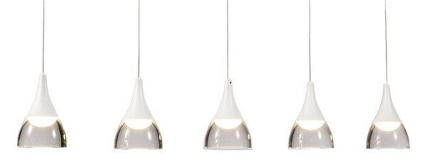 Dalmatia závěsné svítidlo LED 25W 1500lm 3000K 80cm IP20, bílé