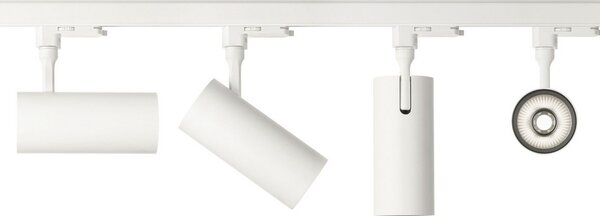 SMILE lištové bodové svítidlo LED 20W 3000lm 3000K 36° CRI80 IP20, bílé
