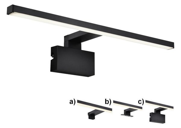 Nordlux -LED Koupelnové osvětlení zrcadla MARLEE LED/8,9W/230V IP44 50 cm černá
