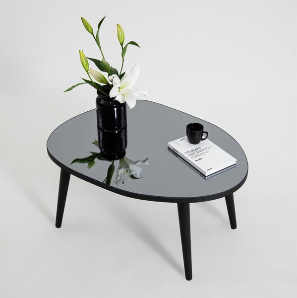 Konferenční stolek GUSTO 75x55 cm černá