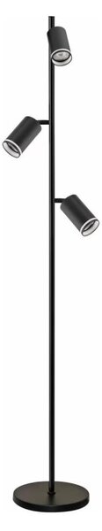 Stojací lampa PARIS 3xGU10/12W/230V černá