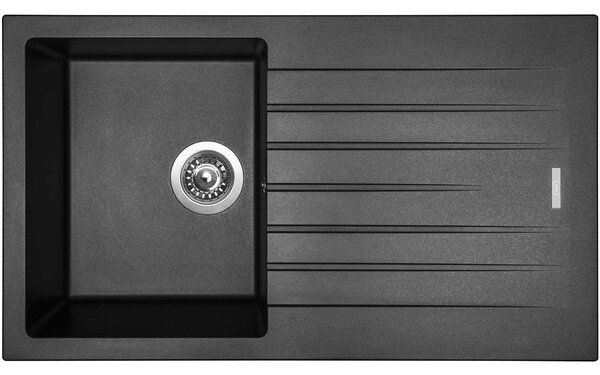 Granitový dřez Sinks PERFECTO 860 Metalblack