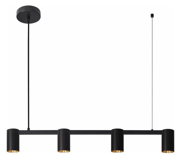 Lustr na lanku MARIBEL 4xGU10/10W/230V černá