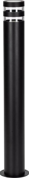 Venkovní lampa RINO 1xE27/12W/230V IP54 74 cm černá