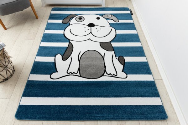 Koberec PETIT PUPPY PEJSEK nebeský
