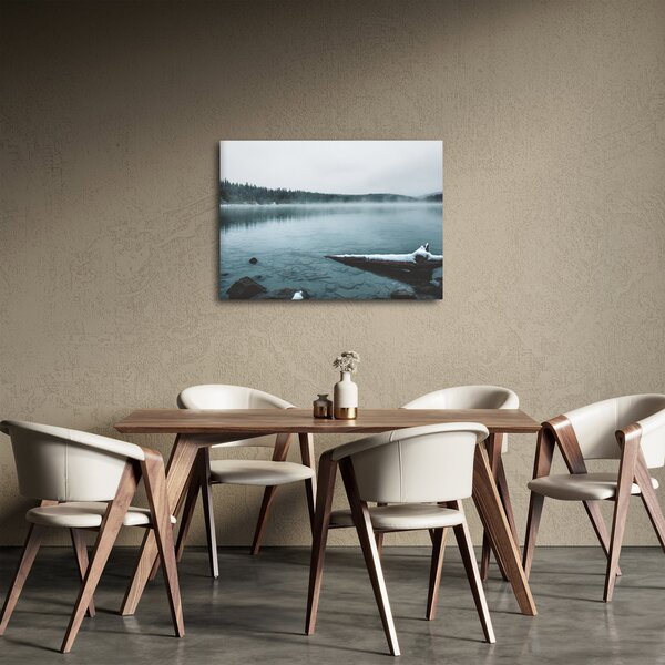 Obraz - ledové severské jezero (70x50 cm)