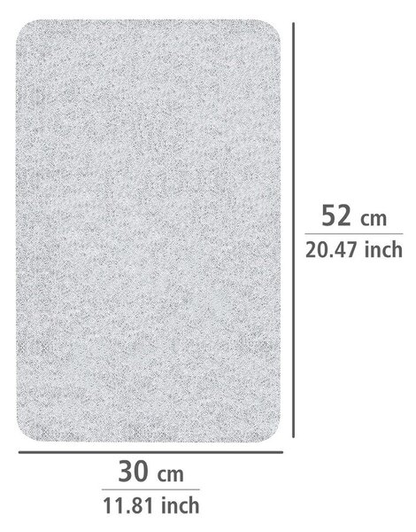 Kryty na sporák z tvrzeného skla v sadě 2 ks 52x30 cm Transparent – Allstar