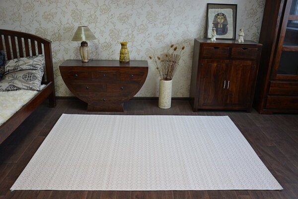 Koberec SIZAL FLAT 48603/526 Očká krém růžový