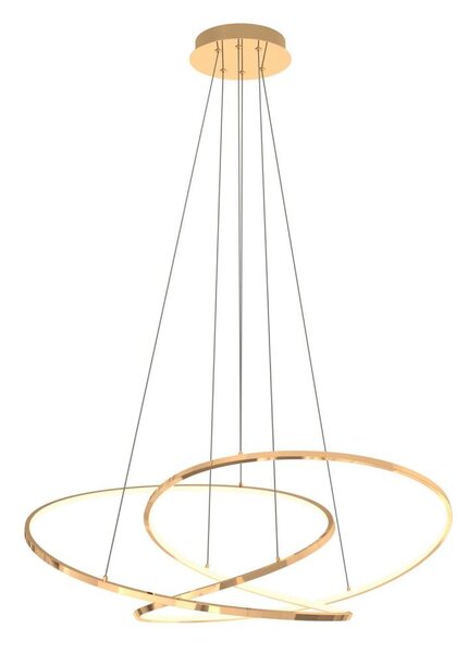 Zuma Line MD7360-1A-3GT - LED Lustr na lanku CHOLET LED/56W/230V zlatá