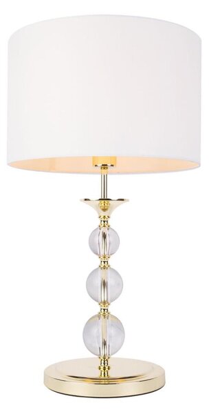Zuma Line RLT93163-1GW - Stolní lampa REA 1xE27/60W/230V bílá
