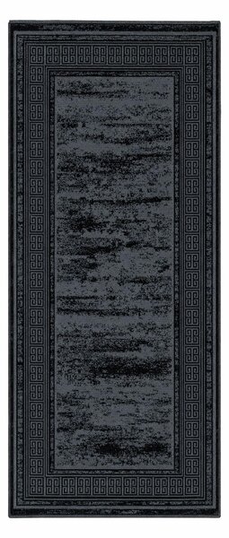 KOBEREC TKANÝ NA PLOCHO, 80/150 cm černá Kayoom - Online Only koberce & rohožky, Online Only