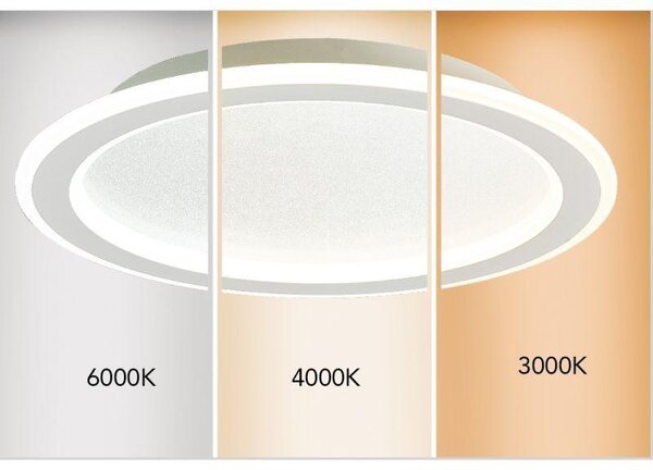 Mantra 8509 Tulum, stropní svítidlo na dálkové ovládání 24W 3000-6000K, průměr 40cm