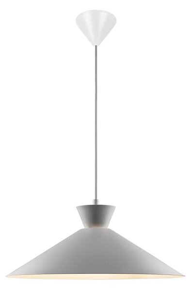 Nordlux - Lustr na lanku DIAL 1xE27/40W/230V pr. 45 cm šedá
