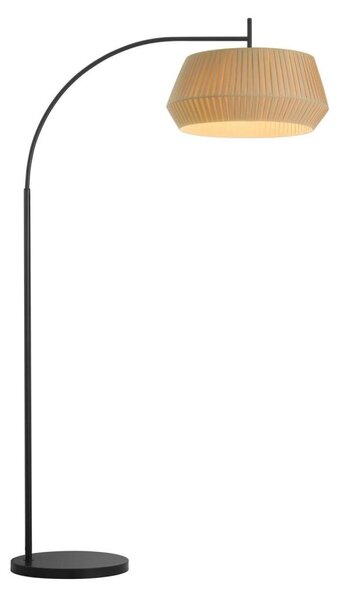 Nordlux - Stojací lampa DICTE 1xE27/60W/230V černá/béžová