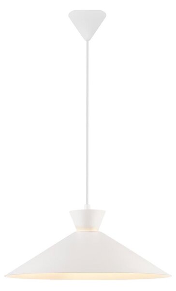 Nordlux - Lustr na lanku DIAL 1xE27/40W/230V pr. 45 cm bílá