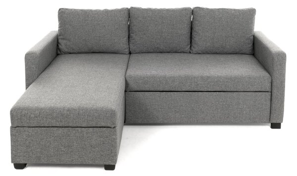 Rohová sedačka Kadina (šedá) (L). Akce -25%