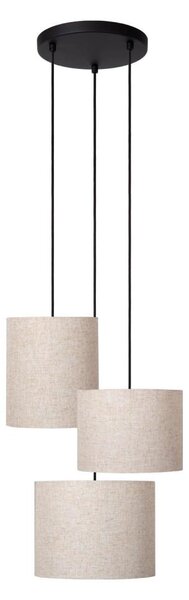 Lucide 45409/13/38 - Lustr na lanku MAYA 3xE27/40W/230V krémová