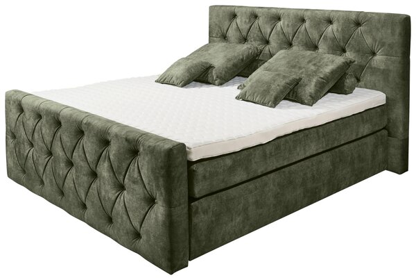 POSTEL BOXSPRING, 180/200 cm, MID.YOU - Manželské postele, Online Only