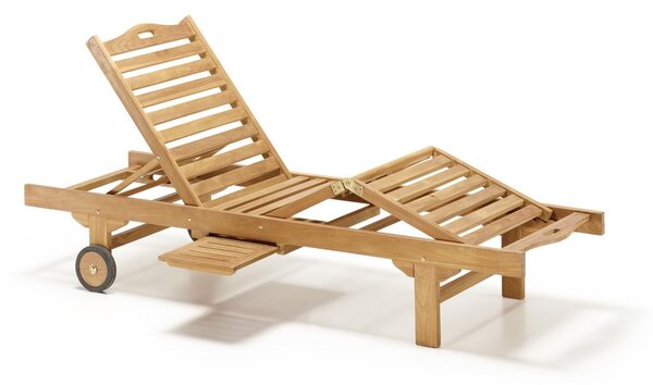 Stylové lehátko ze dřeva Jardin