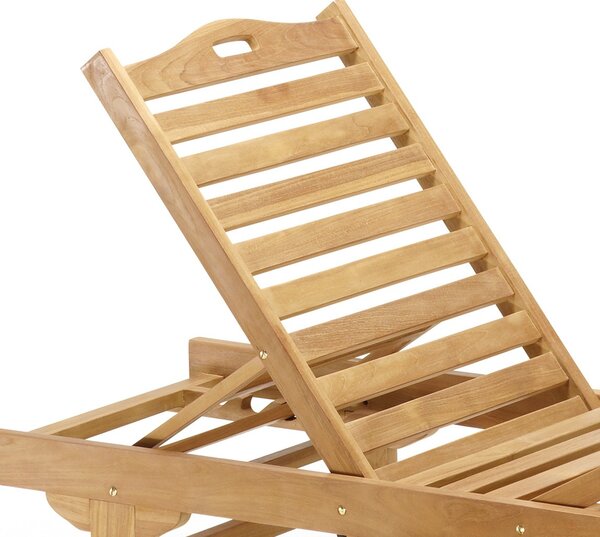 Stylové lehátko ze dřeva Jardin