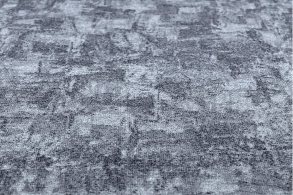 Koberec kruh SOLID šedý 90 BETON
