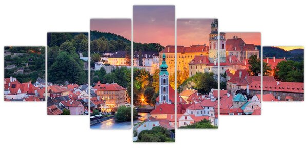 Obraz - Český Krumlov (210x100 cm)
