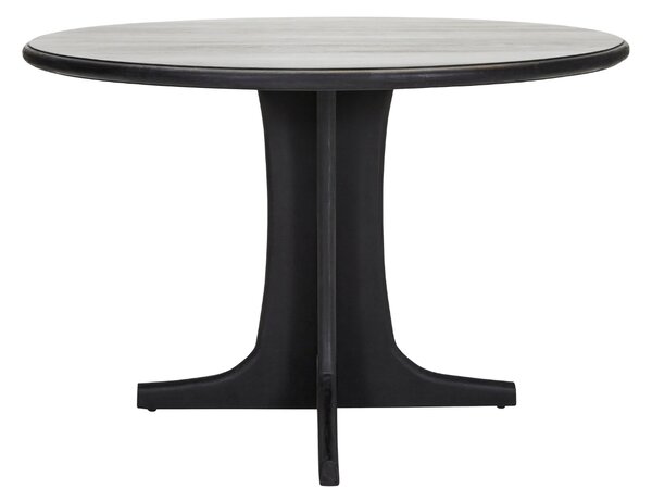 House Doctor Černý dřevěný jídelní stůl Shaker 120 cm