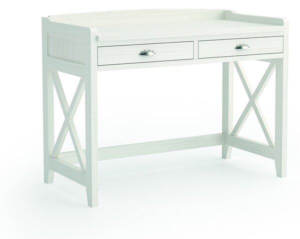 Elegantní moderní kancelářský stolek Verona z masivu se dvěma šuplíky 110cm