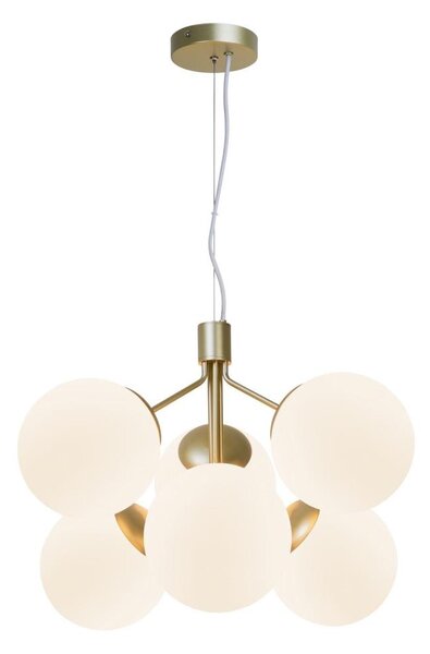 Nordlux - Lustr na lanku IVONA 6xE27/28W/230V zlatá
