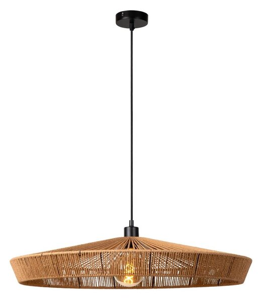 Lucide 10413/70/72 - Lustr na lanku YUNKAI 1xE27/60W/230V pr. 70 cm hnědá