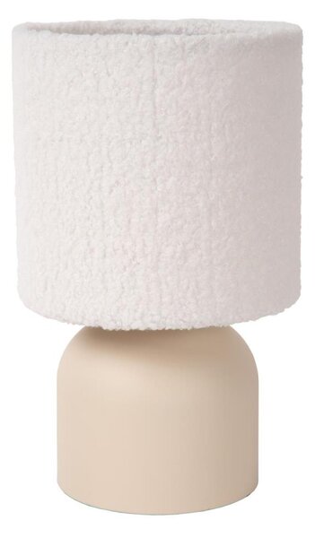 Lucide 10516/01/38 - Stolní lampa WOOLLY 1xE14/40W/230V krémová