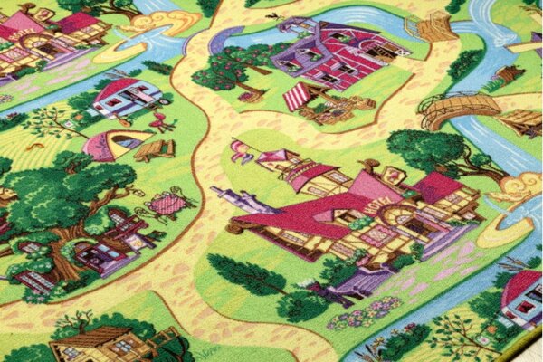 Koberec kruh CANDY TOWN