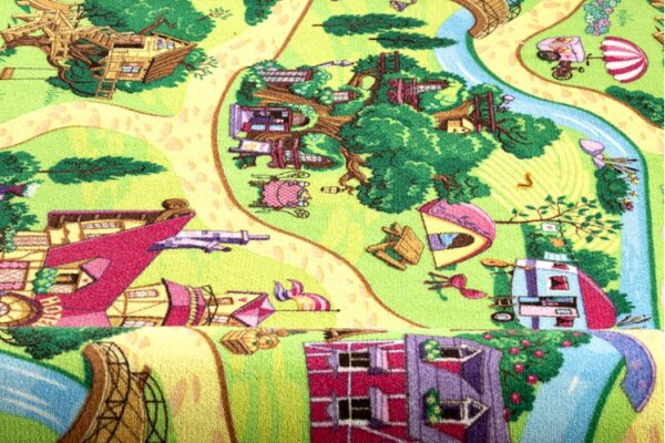 Koberec kruh CANDY TOWN