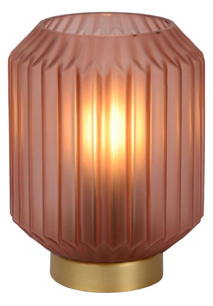 Lucide 45595/01/66 - Stolní lampa SUENO 1xE14/40W/230V růžová