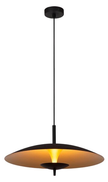 Lucide 30461/09/30 - LED Stmívatelný lustr na lanku VULCAN LED/9W/230V černá