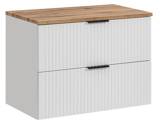 Koupelnová skříňka pod umyvadlo ADEL WHITE 80 cm