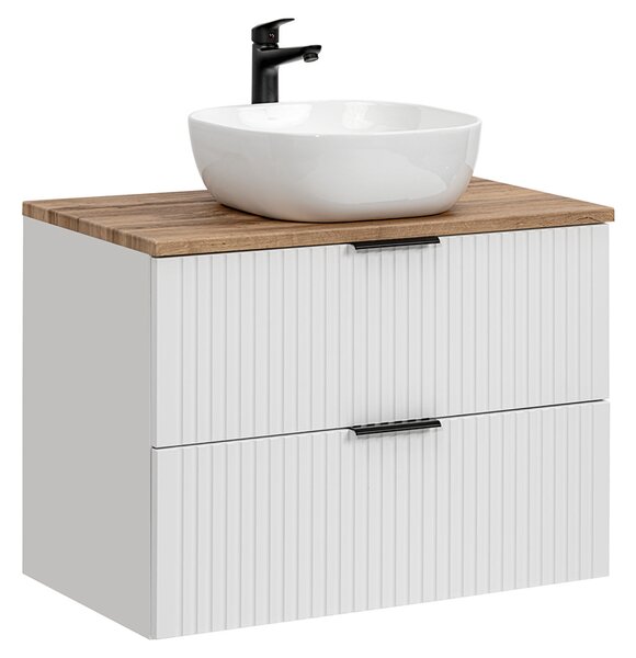 Koupelnová skříňka pod umyvadlo ADEL WHITE 80 cm