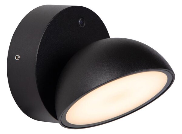 Lucide 22865/12/30 - LED Venkovní nástěnné svítidlo FINN LED/12W/230V IP54 černá