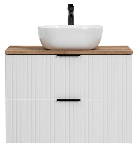 Koupelnová skříňka pod umyvadlo ADEL WHITE 80 cm