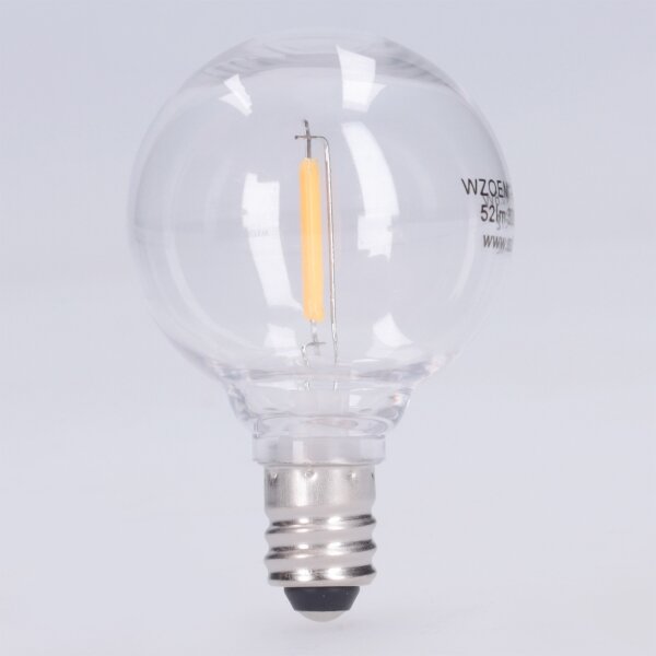 LED Žárovka G40 E12/0,6W/24V 3000K - BRILAGI