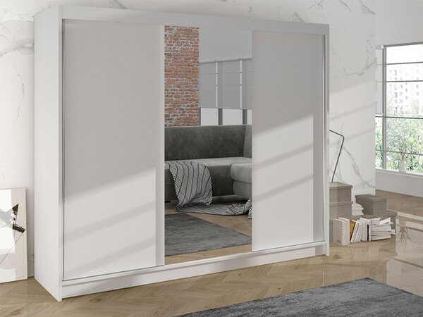 Šatní skříň Geneva I, Barva: bílá 5903211108648