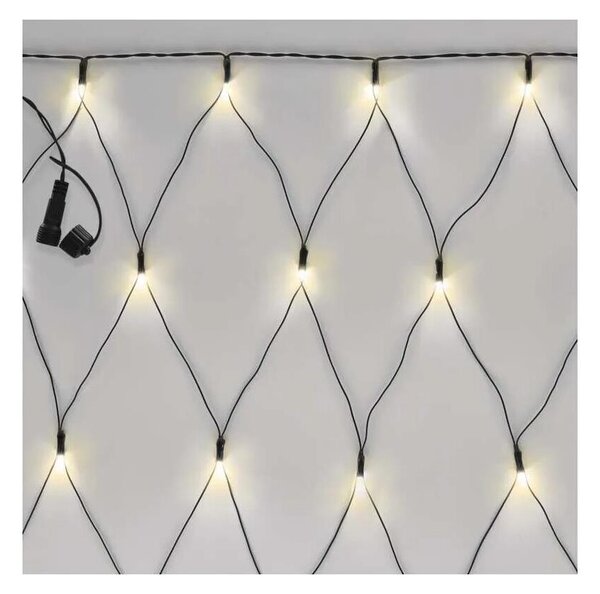 LED Venkovní vánoční řetěz 160xLED/2x1,5m IP44 teplá bílá