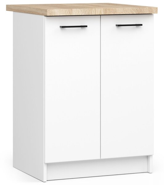 Dolní kuchyňská skříňka Ozara S60 2D (bílá). 1069129