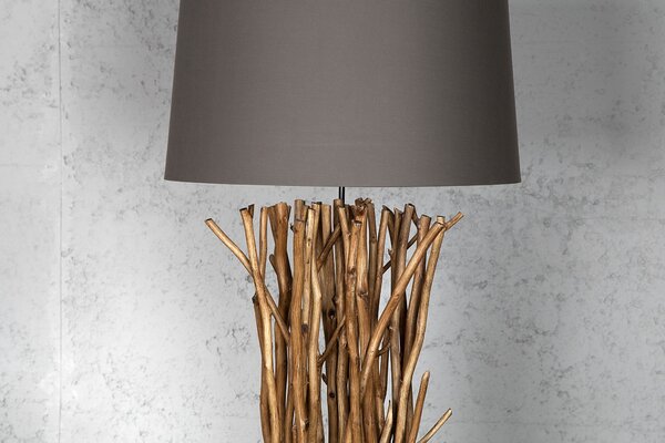 Designová luxusní stojací lampa Euphoria 175cm hnědá