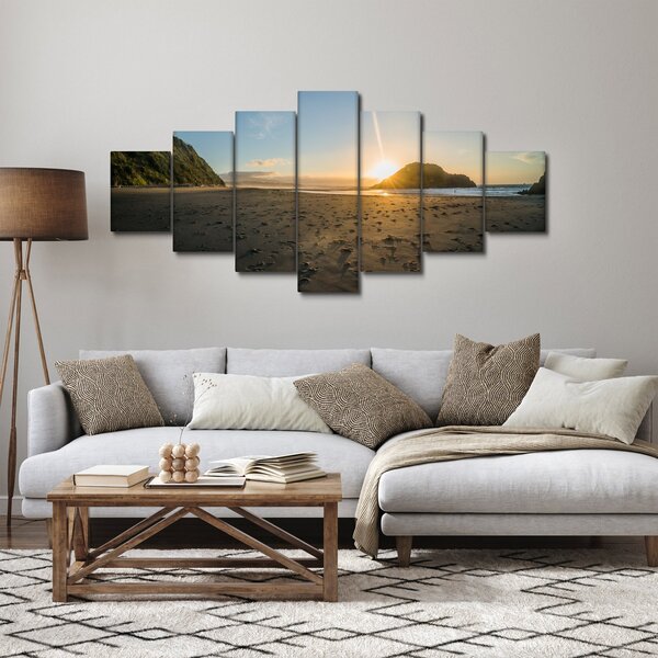 Obraz pláže (210x100 cm)
