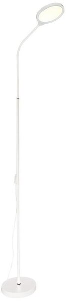 Zuma Line SM-609-WH - LED Stmívatelná stojací lampa LED/10W/230V bílá