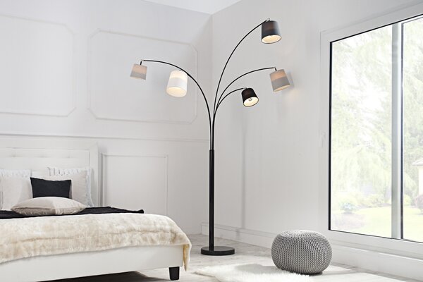 Designová originální stojací lampa Levels